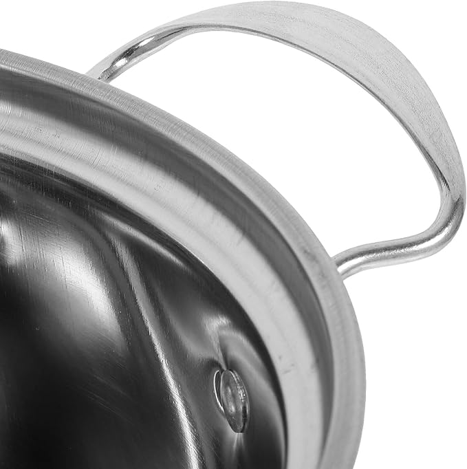 DOITOOL Stainless Steel Cookware Set Kitchen Pots and Pans Soup Pot Frying Pan Seamless Surface Easy Clean Comfortable Grip Heat Absorption