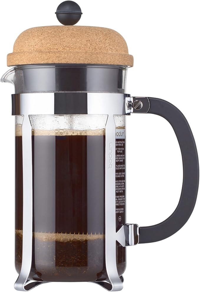 Bodum Chambord French Press Coffee Maker 34 Ounce Cork