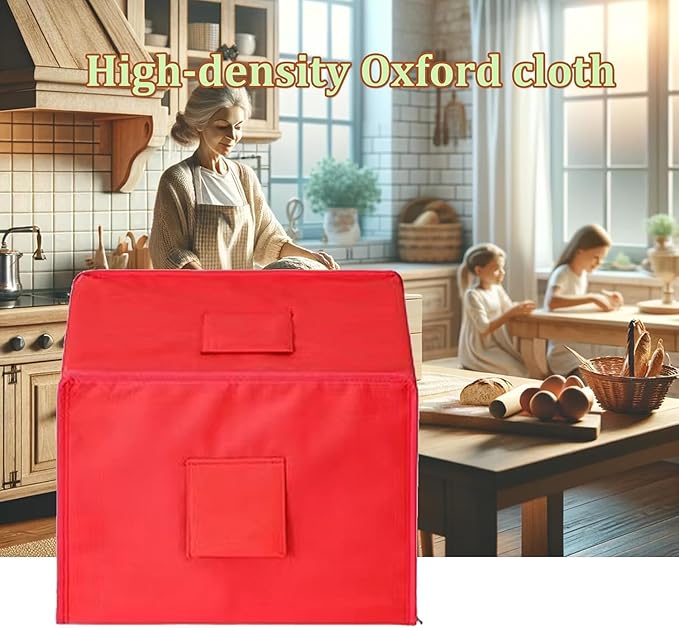 Bread Proofing Box Bread Pizza Dough Proofing Box with Lid Foldable Versatile Dough Proofer with Heater 1-24 Hours Timing Removable Stand Dough Proofer for Bread Yogurt Rice Wine Reusable So