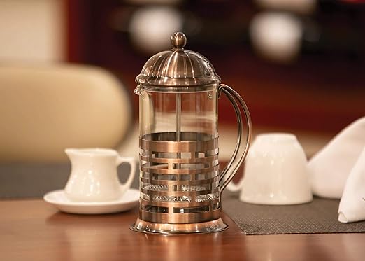 Service Ideas T677BRNZ Brick Coffee Press 0.8L Bronze finish