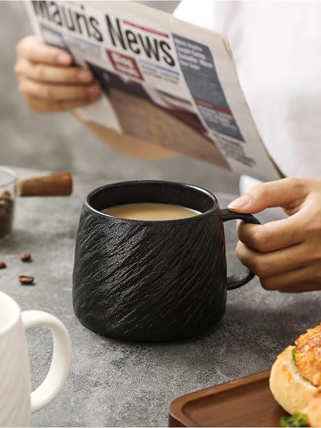 Matte Ceramic Dinnerware set with Mugs for 4 20 Pieces Kitchen Plates and Bowls Set Porcelain Dish set for 4 Dishware Sets Stoneware Dinner Plates Sets Platos de Cocina Vajilla