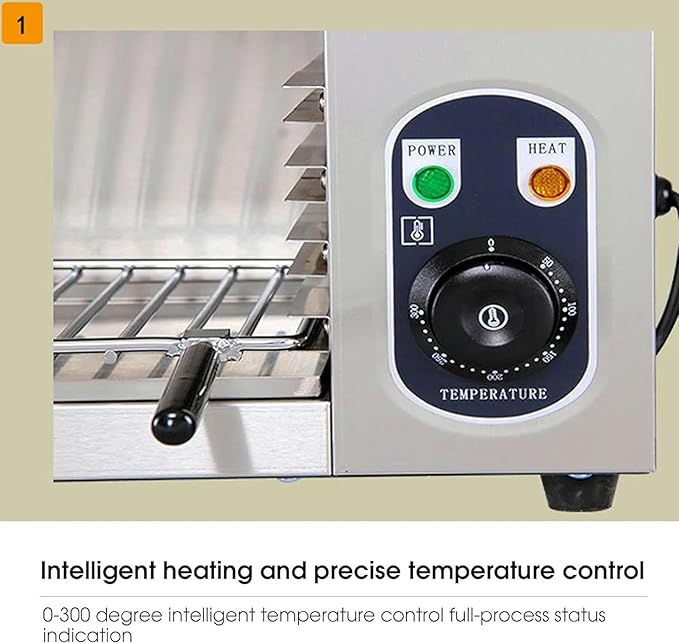 2000 W Commercial Convection Oven Electric Convection Toaster Single -Layer Professional Electric Oven 50~300 °
