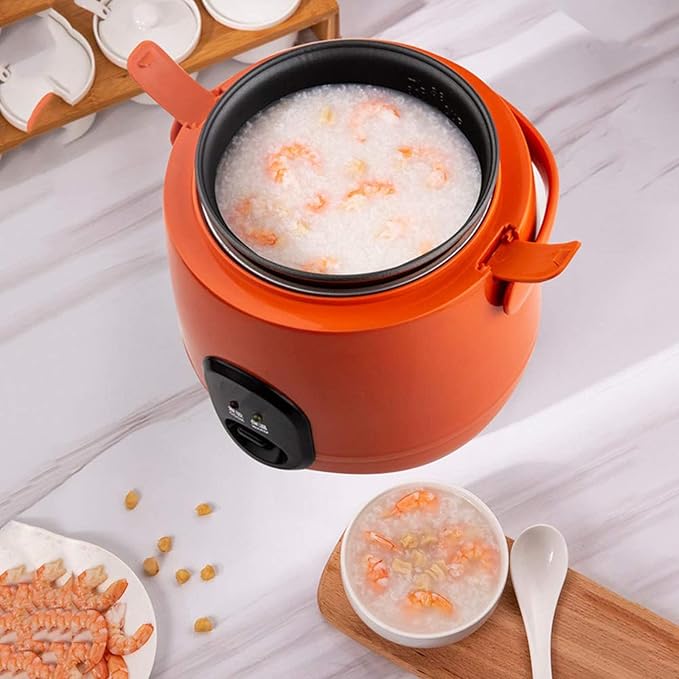 Mini Rice Cooker Multifunction Non Stick Cooker with Keep Warm Function for Up to 3 PeopleStudent and Adult Suitable for Home UsePink1.6L