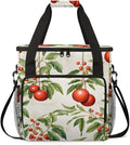 Christmas Flowers Coffee Maker Carrying Bag Graffiti Flowers Travel Storage Bag Compatible with K-Mini or K-Mini Plus Single Serve Coffee Brewer Carrying Case with Multiple Pockets &amp Shoulder St