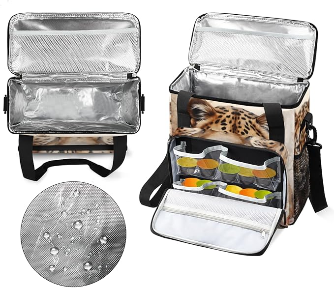 Tiger Coffee Maker Carrying Bag Plum Blossom Portable Travel Storage Tote Bag Compatible with K-Mini or K-Mini Plus Single Serve Coffee Brewer Carrying Case with Multiple Pockets &amp Shoulder Stra