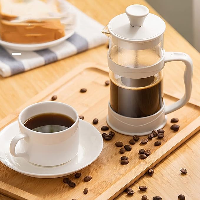 Press Coffee Maker Coffee Press CaffettiereCoffee MakerCoffee Kettle Coffee Kettle with Handle Manual French Presses Pot Coffee Maker Hand Filter Pot Glass Coffee Maker Coffee Machine Percolator (