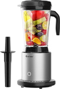 COSTWAY Professional 64oz Countertop Blender Smoothie Maker Built-in Self-Cleaning with 10 Speed Control &amp 8 Pre-Set Programs Pitcher Crushing Blender for Smoothies Frozen Fruit 1500W