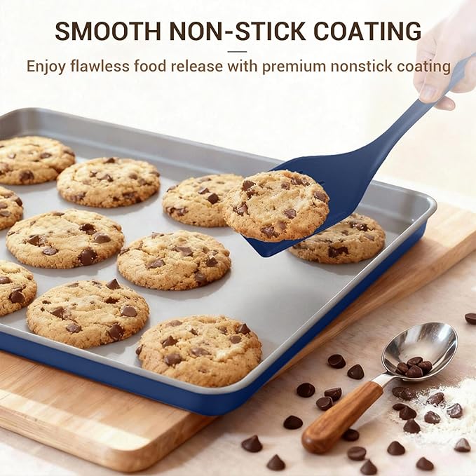 Ammeloo 17-Piece Hybrid Stainless Steel Cookware Set &amp 22-Piece Baking Pans Set
