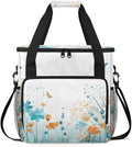 Dreamy Butterfly Coffee Maker Carrying Bag Portable Travel Storage Tote Bag Compatible with K-Mini or K-Mini Plus Single Serve Coffee Brewer Carrying Case with Multiple Pockets &amp Shoulder Strap