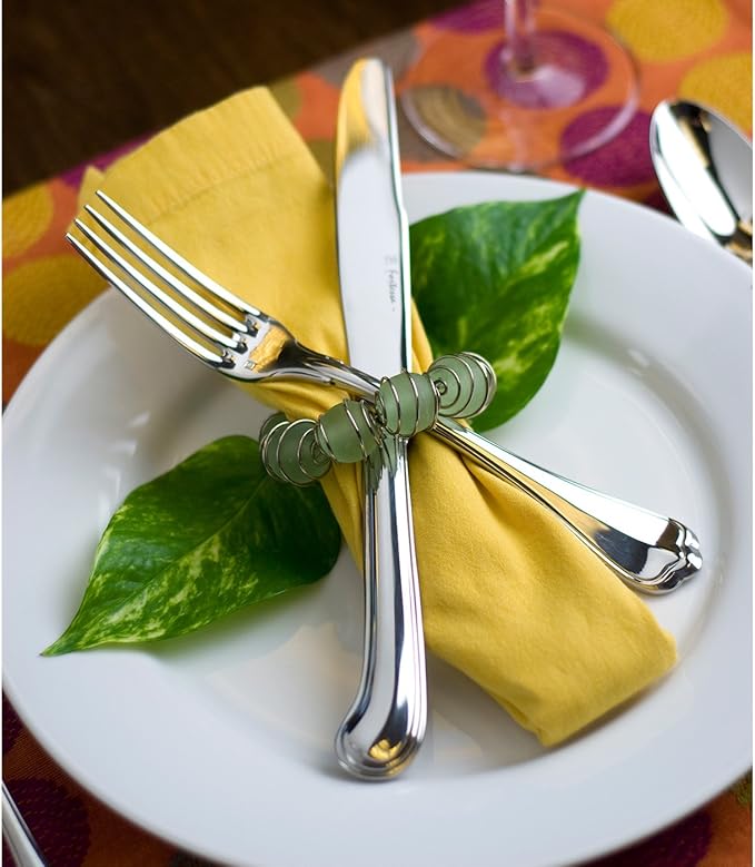 Fortessa San Marco 18/10 Stainless Steel Flatware 5 Piece Place Setting Service for 1
