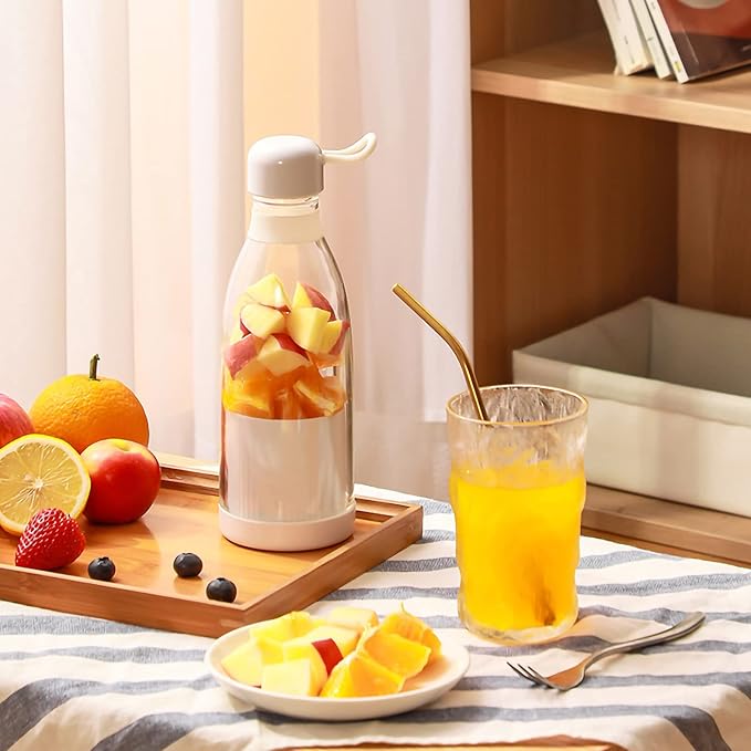 Tyenaza Blender Electric Electric Hand Blender Portable Small Rechargeable USB Charging Food Grade PC Plastic Individual Blender