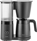 ZWILLING Enfinigy Drip Coffee Maker with Thermo Carafe 10 Cup Awarded the SCA Golden Cup Standard Black