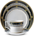 bone china dinnerware set tableware set cups and plates sets for kitchen dinner plate set 24-piece dish set for 6 round plates round plates dinnerware sets