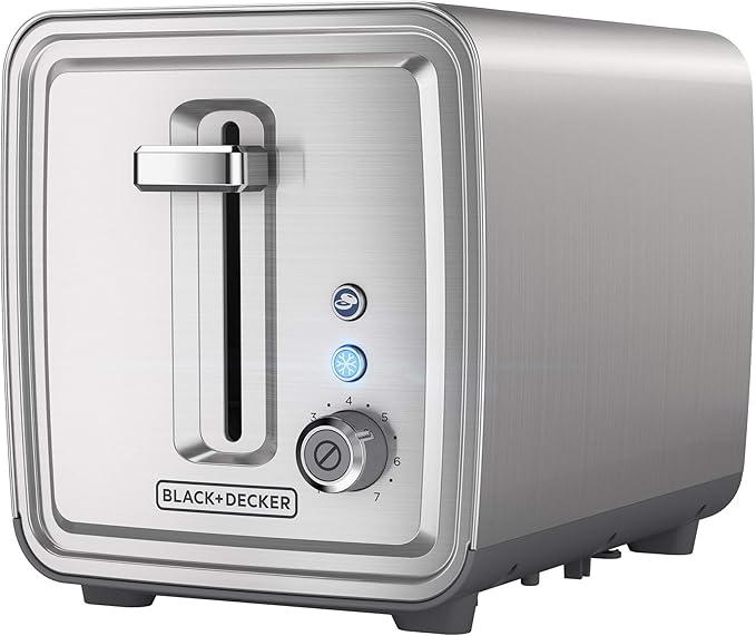BD 2 Slice Toaster Silver