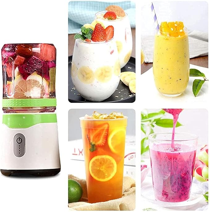 Juicer MachinesPortable JuicerUSB Rechargeable Juicer CupCold Press Juicer ExtractorVegetable and Fruit Juicer with Quiet Motor