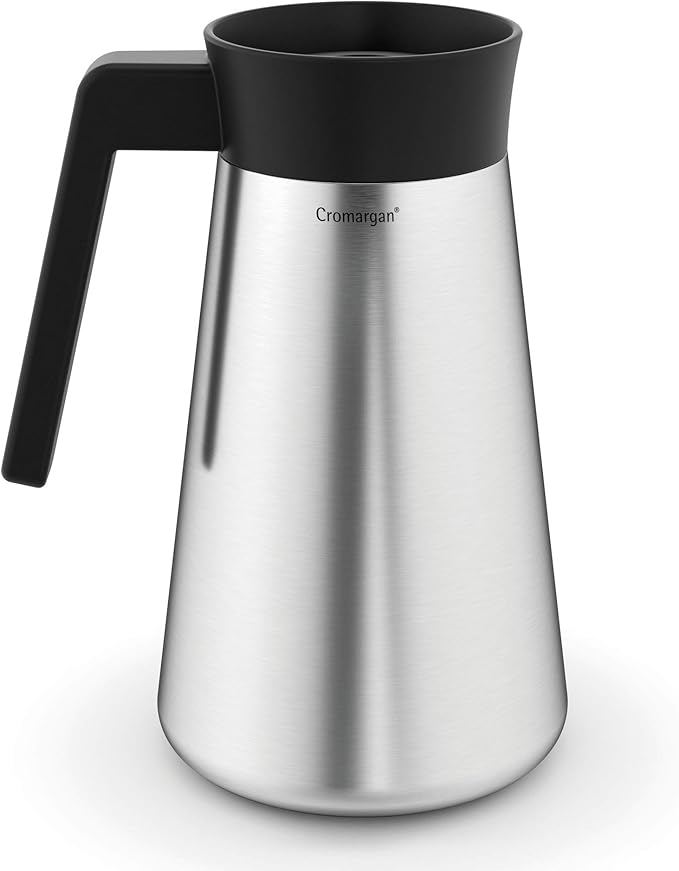 WMF KITCHENminis 0412260011 Aroma Filter Coffee Maker Thermo-To-Go Compact Insulated Jug and Takeaway Mug Cromargan High Quality 760 W Up to 5 Cups
