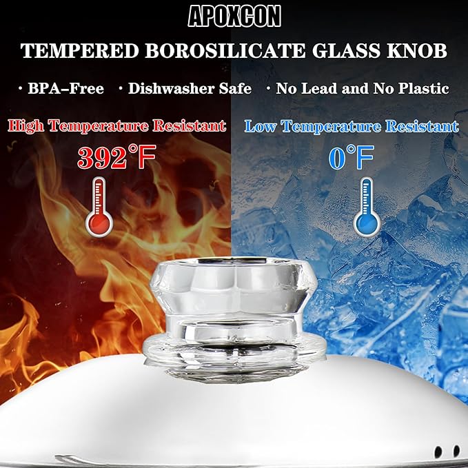 Electric Coffee Percolator Stainless Steel Coffee Maker with Clear Brew Progress Tough Glass Knob Keep Warm On/OFF Switch Cordless Serve Classic Coffee Pot No Aluminum Black 12 Cup