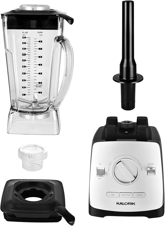 Kalorik® BL 44440 S 1800W Peak High-Powered Blender Silver