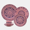 Oxford Terra Brasilis Utopia Porcelain 20 Piece Dinnerware Set Service for 4