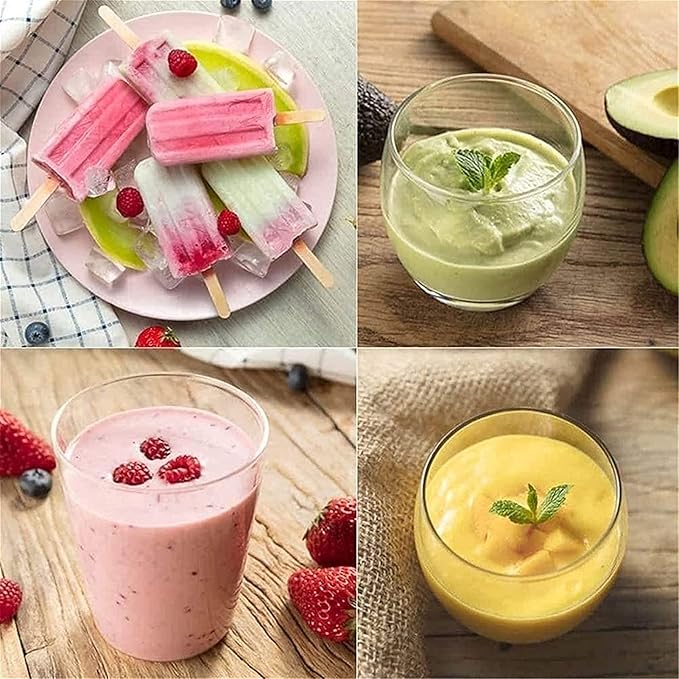 Personal Countertop Blender - Portable Blender for Milkshake Fruit Vegetables Drinks Smoothie Small Mini Food Blenders Processor Shake Mixer Maker with 1 * 450ML Travel Cup