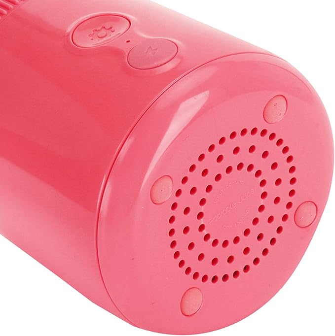 Portable Blender 500ML USB Rechargeable Mixers Fresh Fruit Juicers Bottle Shape Mini Electric Blender Strong Cutting Power with 4 Blades for Home Sport Office Campin (Pink)