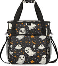 Abstract Pumpkin Coffee Maker Carrying Bag Gothic Star Travel Storage Bag Compatible with K-Mini or K-Mini Plus Single Serve Coffee Brewer Carrying Case with Multiple Pockets &amp Shoulder Strap