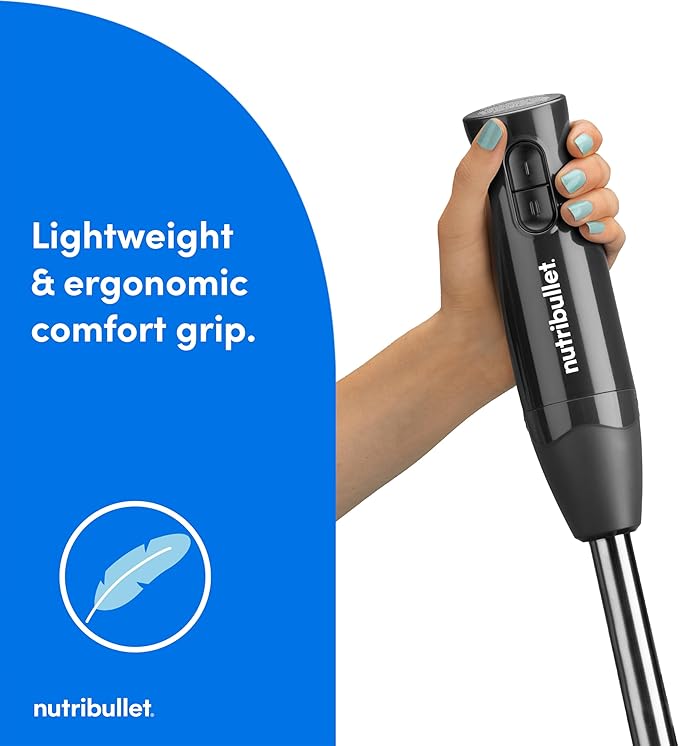 nutribullet Lite Immersion Blender Dark Gray