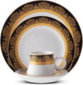 tableware set bone china dinnerware set 24-piece dinnerware set for 6 dinner plate set round plates cups and plates sets for kitchen dishwasher safe round plates dinnerware sets