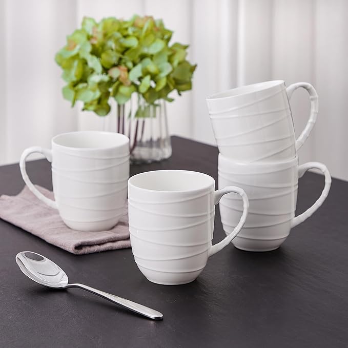 16 Piece Dinnerware Set White