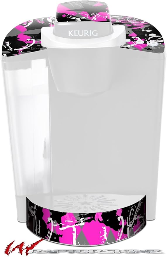Decal Style Vinyl Skin compatible with Keurig K40 Elite Coffee Makers SceneKid Pink (COFFEE MAKER NOT INCLUDED)