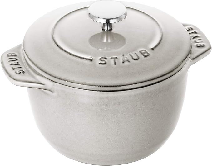 staub La Cocotte de GOHAN Campagne S 40501-423 Rice Pot 1 Piece Cast Iron Pot Rice Cooker with Serial Number Included