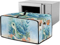 Toaster Cover Sea Turtle Starfish Printed Bread Maker Machine Covers Heavy Duty Microwave Toaster Oven Dust Cover for Kitchen Counter Kitchen Small Appliance Cover S