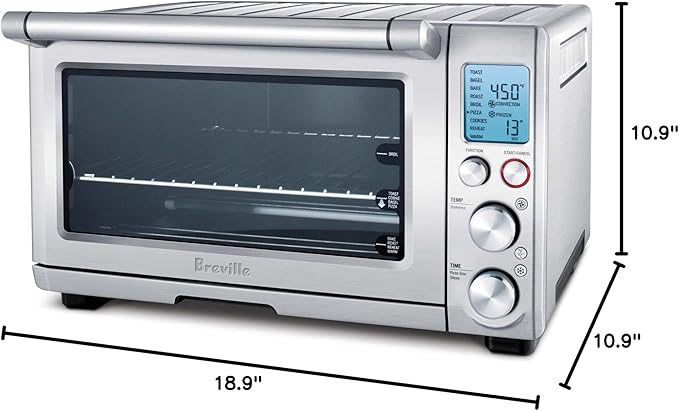 Breville BOV800XL Remanufactured the Smart Oven (Renewed) Silver
