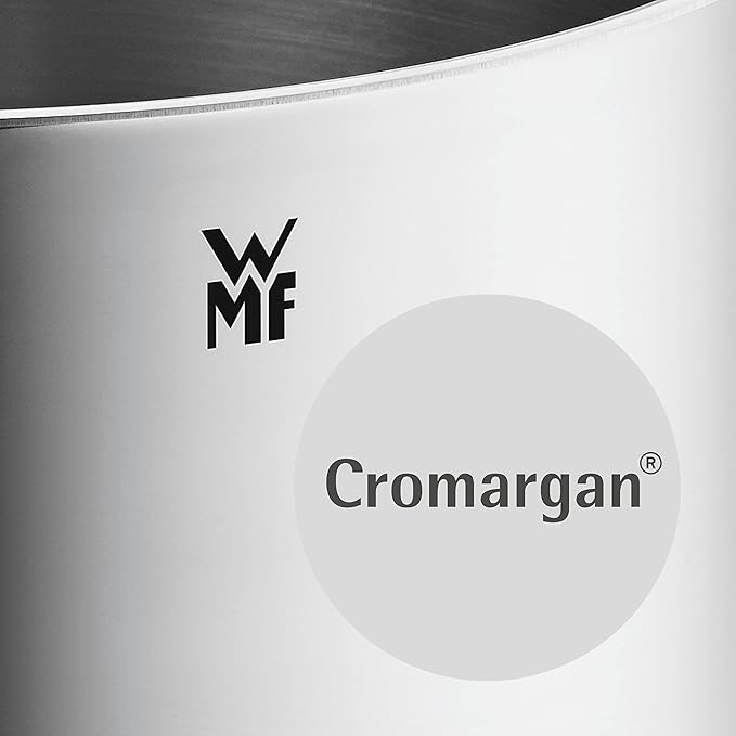 WMF 1.4L Stainless Steel Cooking Pot 16cm Silver Brushed Finish Includes Lid Suitable for All Stove Tops Dishwasher Safe