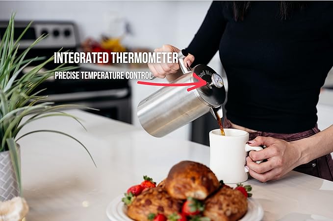 Barista Warrior French Press Coffee Maker &amp Gooseneck Kettle