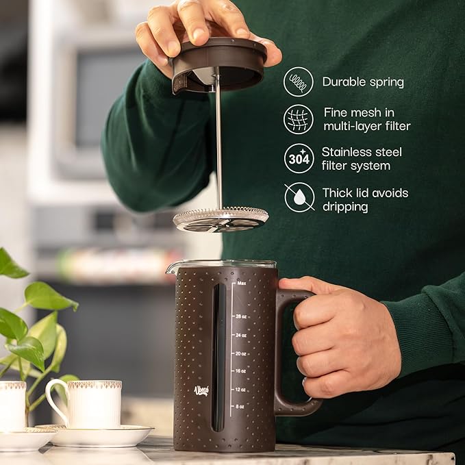 French press (Brown)