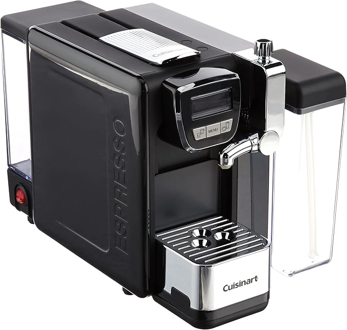 Cuisinart Espresso Cappuccino &amp Latte Machine Fully Programmable Single &amp Double Serve EM-25