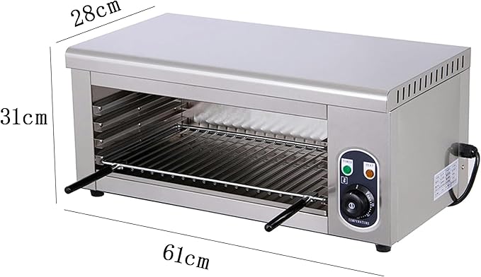 2000W Commercial Convection Oven Electric Convection Toaster Oven Single Layer Professional Electric Baking Oven 50~300°