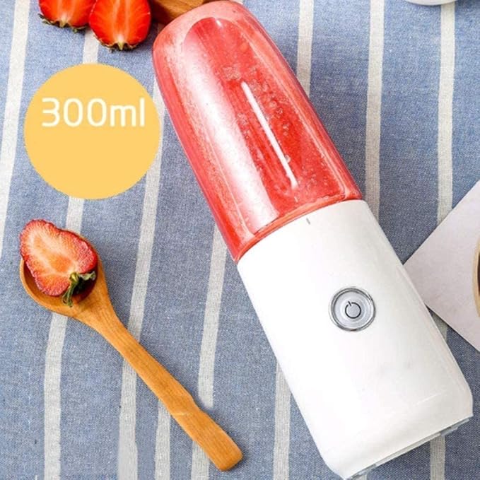 Portable Blender Personal Size Blender for Shakes and Smoothies Rechargeable Mini Travel Blender with 3D Six Blades Mixer Cup for Home Sports Outdoor