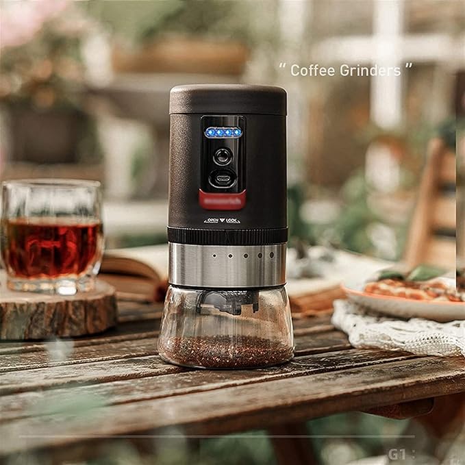 Coffee Maker Removable Small Coffee Machine Fully Automatic Home with Grinder Office Mini Espresso Coffee Maker Stainless Steel Portable Coffee Machine 20240311