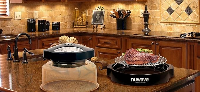 NUWAVE Oven Pro Plus with Stainless Steel Extender Ring