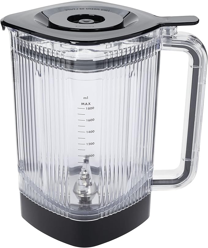 ZWILLING Enfinigy 60-oz Power Blender Jar with Cross Blade and Vacuum Lid - Black