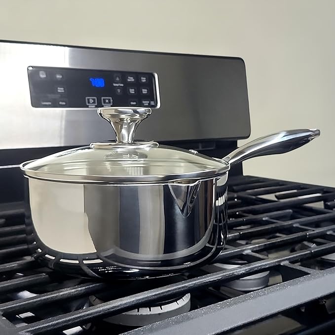 Arma Pro Tri-Ply Clad 18/10 Stainless Steel Cookware Set
