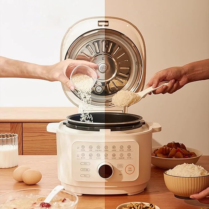 Rice Cookers Electric Pressure Cooker Household 3L Food Cooking Machine Automatic Exhaust Electric High Voltage Rice Cooker Multi Cooker Rice Maker