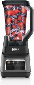 Ninja Professional Plus Blender | Max Power Smoothie Blender Ice Cream Maker Frozen Drink Mixer &amp Margarita Machine | 3 Auto IQ™ Presets 1400 W 72oz Total Crushing Pitcher | Dark Grey BN701