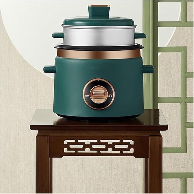 Mini Rice Cooker Commercial Rice Cooker Rice Cooker With Steamer Basket Non-Stick Ceramic Bowl Multi Cooker Function