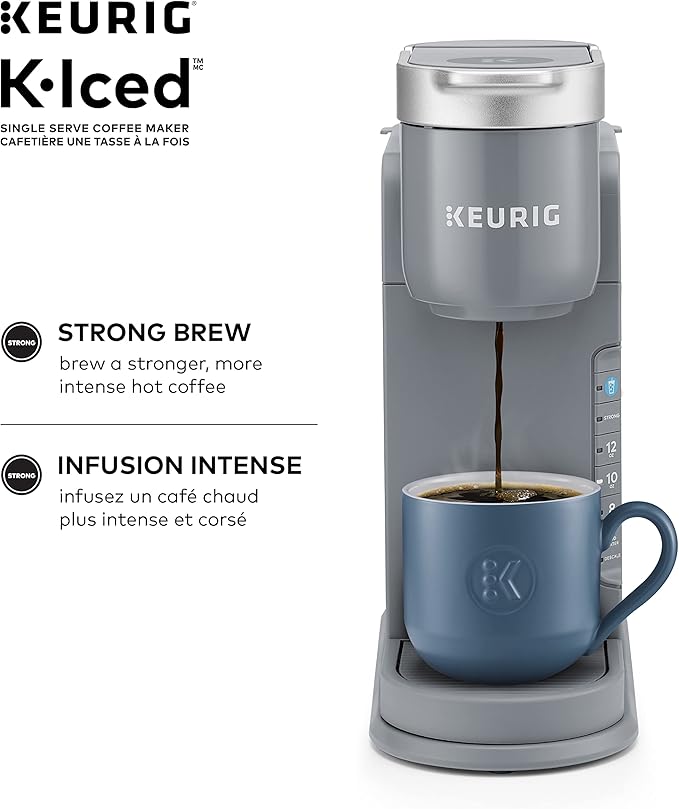 K-Iced Single Serve Coffee Maker - Grey