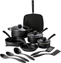 Kitchen Accessories 15 Pc Cookware Set - Silver Aluminum Nonstick Stainless Steel Cookware Set Kitchen Cookware Set
