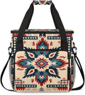 Cybernetic Mandala Coffee Maker Carrying Bag Portable Travel Storage Tote Bag Compatible with K-Mini or K-Mini Plus Single Serve Coffee Brewer Carrying Case with Multiple Pockets &amp Shoulder Stra