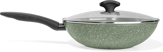 PRESTIGE - Eco Friendly Cookware Set - Plant Based Non Stick - Recycled and Recyclable - PFOA Free - Induction - Set of 3 plus bonus lid